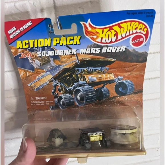 Hot Wheels Vintage 1996 JPL Sojourner Mars Rover Mission to Mars Action Pack - Picture 1 of 5